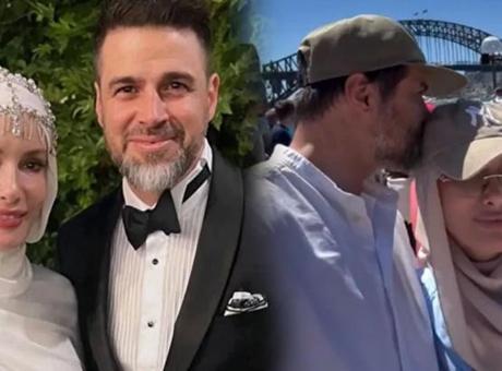 Gamze Özçelik eşi Reshad Strik'in memleketine gitti!