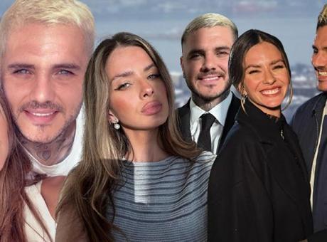 İstanbul'da kar sevinci! Icardi ve sevgilisi çocuklar gibi eğlendi