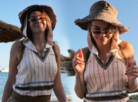 Ebru Şahin ocak ayında denize girdi! 'Profesyonel bir donuş'