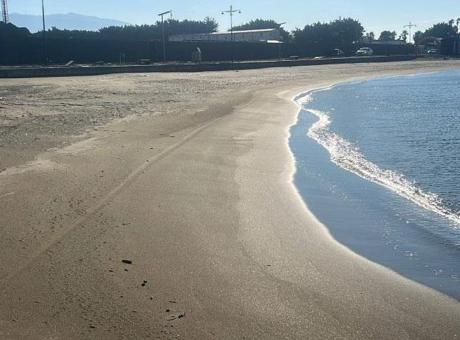 Sahile gelen vatandaşlar şoke oldu! ‘şaşırdık, neden olduğunu bilmiyoruz’