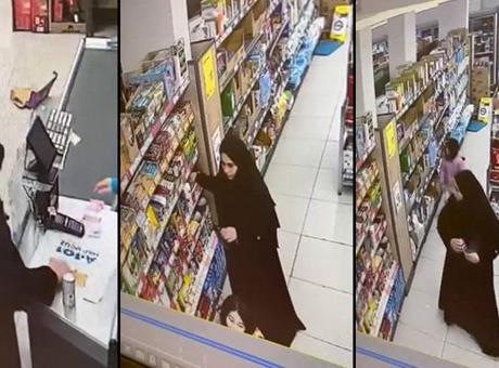 Sultangazi’de akılalmaz hırsızlık! Market çalışanının unuttuğu telefonu alıp alışveriş yaparak çıktı
