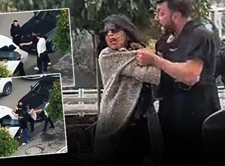 Önce darp etti sonra aracını ezdi! Boşanma aşamasındaki eş, trafiğin ortasında dehşet saçtı