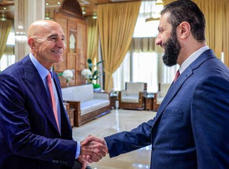 ABD'nin Ankara Büyükelçisi, Suriye Cumhurbaşkanı Şara ile görüştü