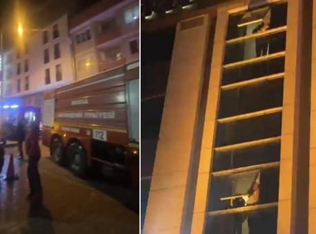 Bursa’da otel yangını! Üst katlarda mahsur kalanlar var