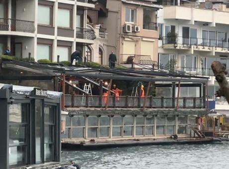 Uyuşturucu operasyonuyla gündemdeydi! Bebek Otel'de kaçak bölümler yıkılıyor