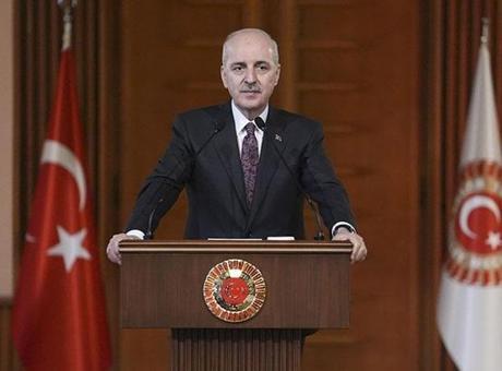 TBMM Başkanı Kurtulmuş, Milli Dayanışma, Kardeşlik ve Demokrasi Komisyonu üyeleriyle görüştü