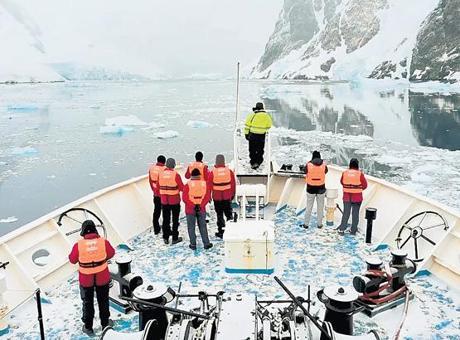 Beyaz Kıta'ya bilim seferi