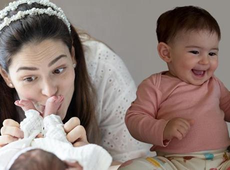 İşte Mira Milena’nın son hali! Yıldız Çağrı Atiksoy ve kızından yeni kare