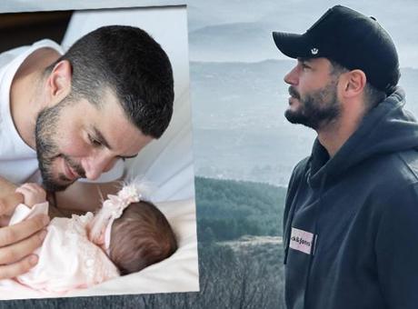 İç ısıtan kare! Berk Oktay kızı Milena'nın son halini gösterdi