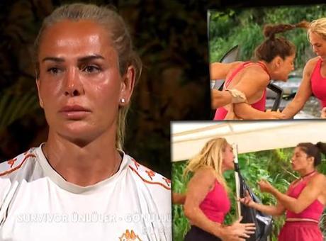 Survivor'da büyük kavga! Nagihan Karadere ve Seren Ay Çetin birbirine girdi