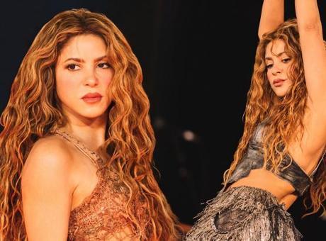 Dünyaca ünlü şarkıcının sahnesinde talihsiz kaza! Shakira yere kapaklandı