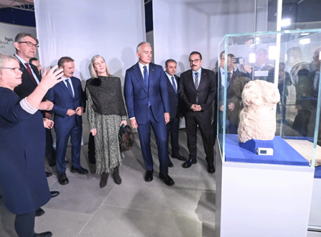 12 bin yıllık tarih Avrupa'nın kalbine taşındı