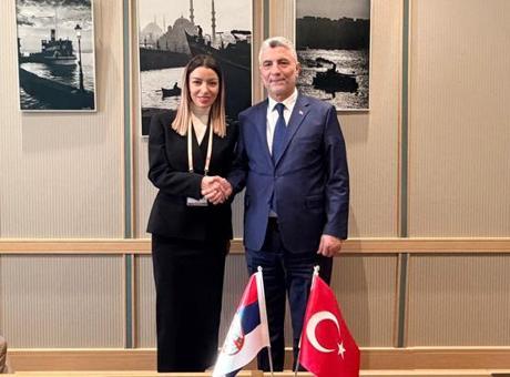 Bakan Bolat, Sırbistan Başbakan Yardımcısı ve Ekonomi Bakanı Mesaroviç ile görüştü