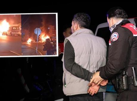 Tartıştığı sevgilisinin ve annesinin araçlarını havaya uçurdu! Yakalandıktan sonra söyledikleri pes dedirtti