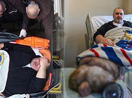 300 kiloya ulaştı, özel ekiple evden çıkarıldı: 12 yıl önce bu hastalığa yakalandım
