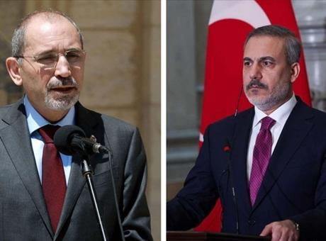 Dışişleri Bakanı Hakan Fidan, Ürdünlü mevkidaşı es-Safedi ile görüştü
