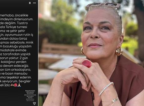 Hastaneye kaldırıldığı iddia edilen Nurseli İdiz'den açıklama
