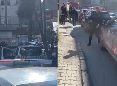 Küçükçekmece'de dehşet! Devriye atan polislere saldırı: 4'ü polis 6 yaralı