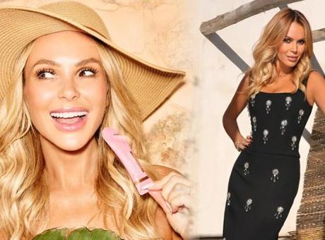 55 yaşında olduğuna kimse inanamıyor! Amanda Holden kusursuz fiziğiyle göz kamaştırdı