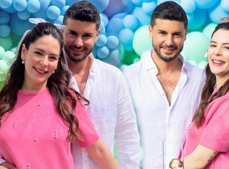 İç ısıtan kare! Berk Oktay ve Yıldız Çağrı Atiksoy çiftinden mutlu aile pozu