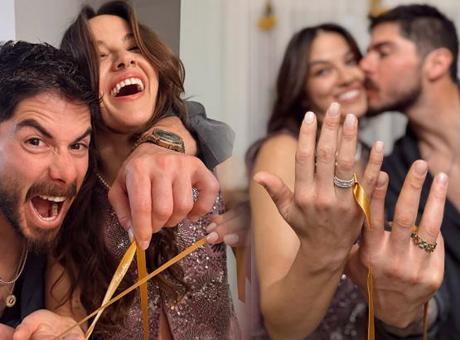 Survivor Anıl Berk Baki evlilik yolunda ilk adımı attı! İşte nişandan ilk kareler