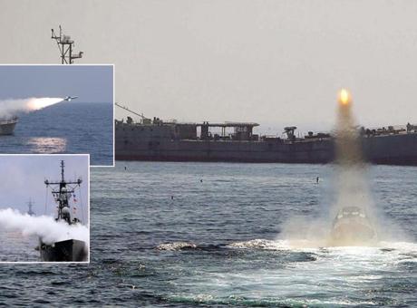 Üç ülkenin ordusu aynı anda denize iniyor! Dünyanın gözü İran-Rus-Çin tatbikatında