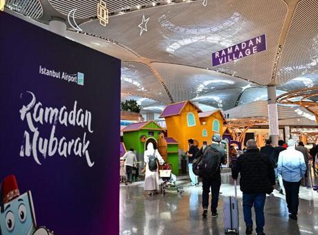 İstanbul Havalimanı'nda 'Ramazan Köyü' kuruldu