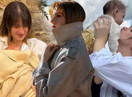 Leyla Yaz'ın keyfi yerinde! Gizem Karaca ve kızından yeni kare