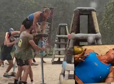 Survivor'da şok sakatlık! Nagihan Karadere acılar içinde kıvrandı