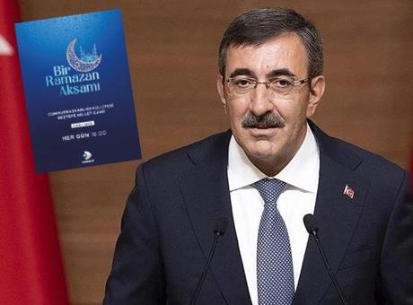 Cumhurbaşkanı Yardımcısı Yılmaz ile iftar sohbeti