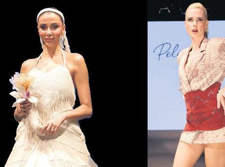 25 bin ilmekle podyumda yürüdü