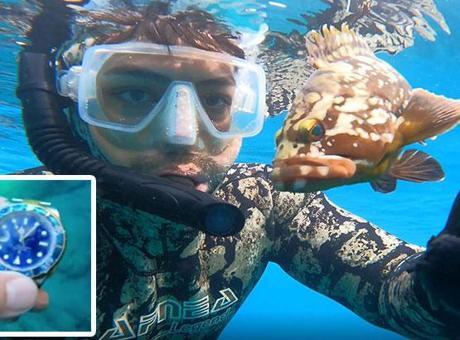 Denizde dalış esnasında saat buldu, 3 bin dolara sattı: Saatçi orijinal olduğunu söyledi