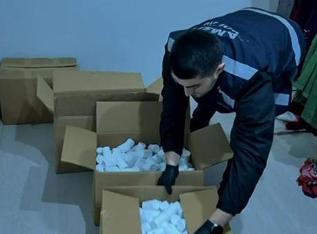 Samsun'da evlerinden 230 bin hap çıkan anne-oğula gözaltı