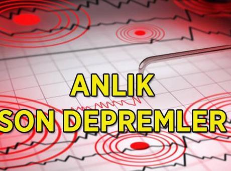 SON DAKİKA DEPREMLER 📍 Kahramanmaraş Deprem mi oldu, nerede kaç şiddetinde? 4.7 büyüklüğünde korkutan deprem! AFAD/Kandilli Rasathanesi son depremler listesi...