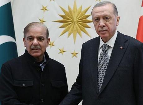 Cumhurbaşkanı Erdoğan Pakistan Başbakanı Şerif ile görüştü