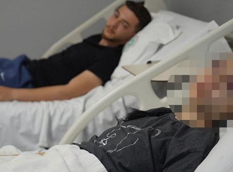 Bayram günü kafede 'Küfür etmeyin” dedi! Anne ve oğlu dehşeti yaşadı