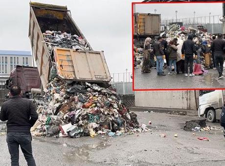 Esenyurt'ta çöp kamyonundaki servet! Didik didik arandı, bulundu