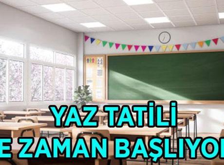 MEB YAZ TATİLİ TARİHİ! Okullar ne zaman kapanıyor? 2025-2026 eğitim öğretim yılı ne zaman bitiyor, karneler ne zaman dağıtılacak?