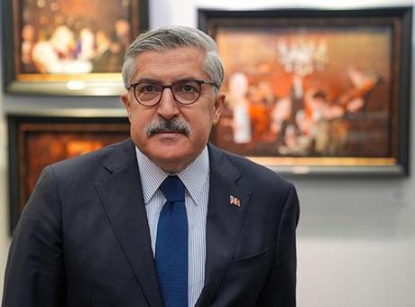 AK Parti Genel Başkan Yardımcısı Yayman'dan ArtAnkara 12. Uluslararası Çağdaş Sanat Fuarı'na ziyaret