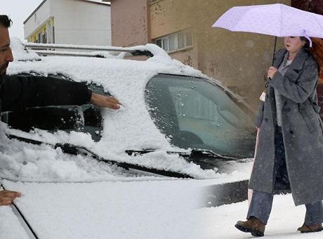 Kara kış geri döndü! Evler kara gömüldü: ‘Bugün 30 Mart, baharı beklerken kış geldi’