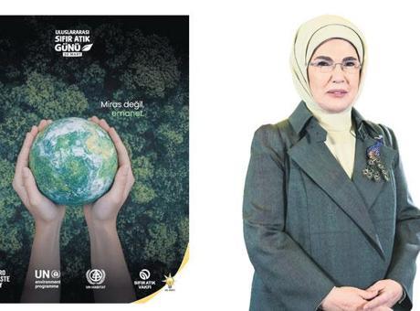 Emine Erdoğan’dan Uluslararası Sıfır Atık Günü mesajı! ‘İsrafın önüne geçebiliriz’