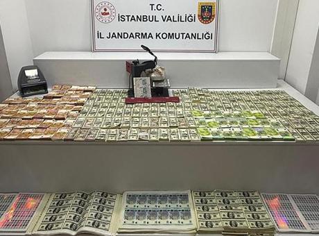Esenler’de dev operasyon! Milyonlarca sahte dolar ve euro ele geçirildi