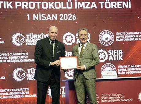 Basketbolda Sıfır Atık ruhu! Dönüşüm peluş oyuncaklarla başlayacak