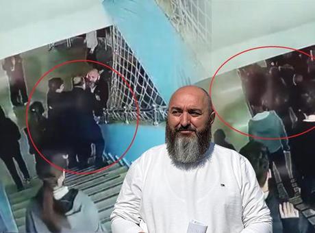 Okul koridorunda skandal görüntü: Senin etini kemiklerinden ayıracağım