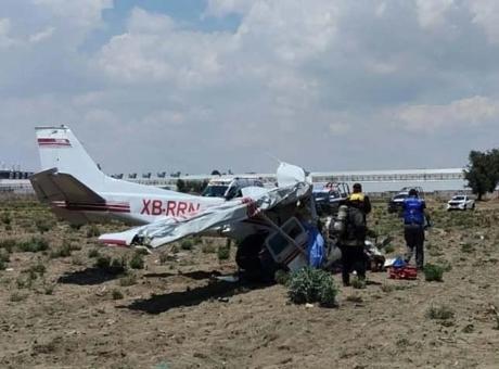 Meksika'da korkunç uçak kazası! Bir anda yere çakıldı, ölüler var
