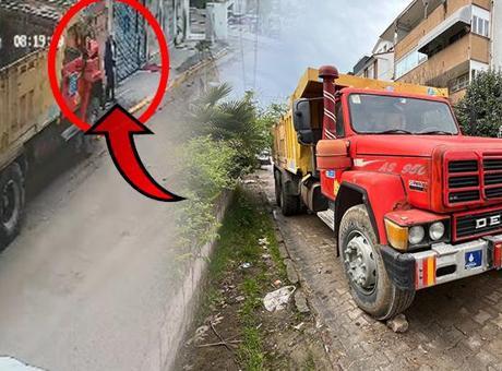 Kocaeli'de kan donduran kaza! Kamyon, kaldırımdaki yayayı öldürdü