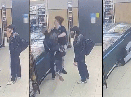 Yer: İstanbul! Market çalışanına yumruk şoku