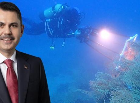 Bakan Kurum: Doğayı mercanlarla onarıyoruz