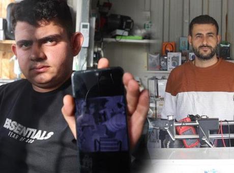 Görüntüleri izleyince şoke oldu! 'Sadece sıfırlar telefonları al’