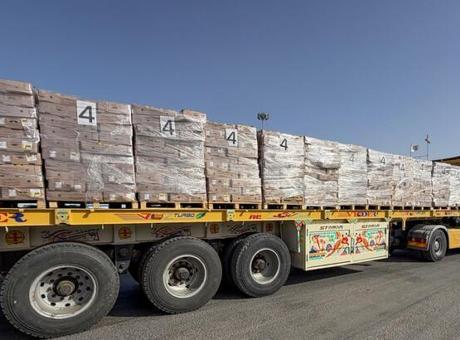 Gazze hükümeti, 602 yardım tırının giriş yaptığına ilişkin açıklamaları yalanladı